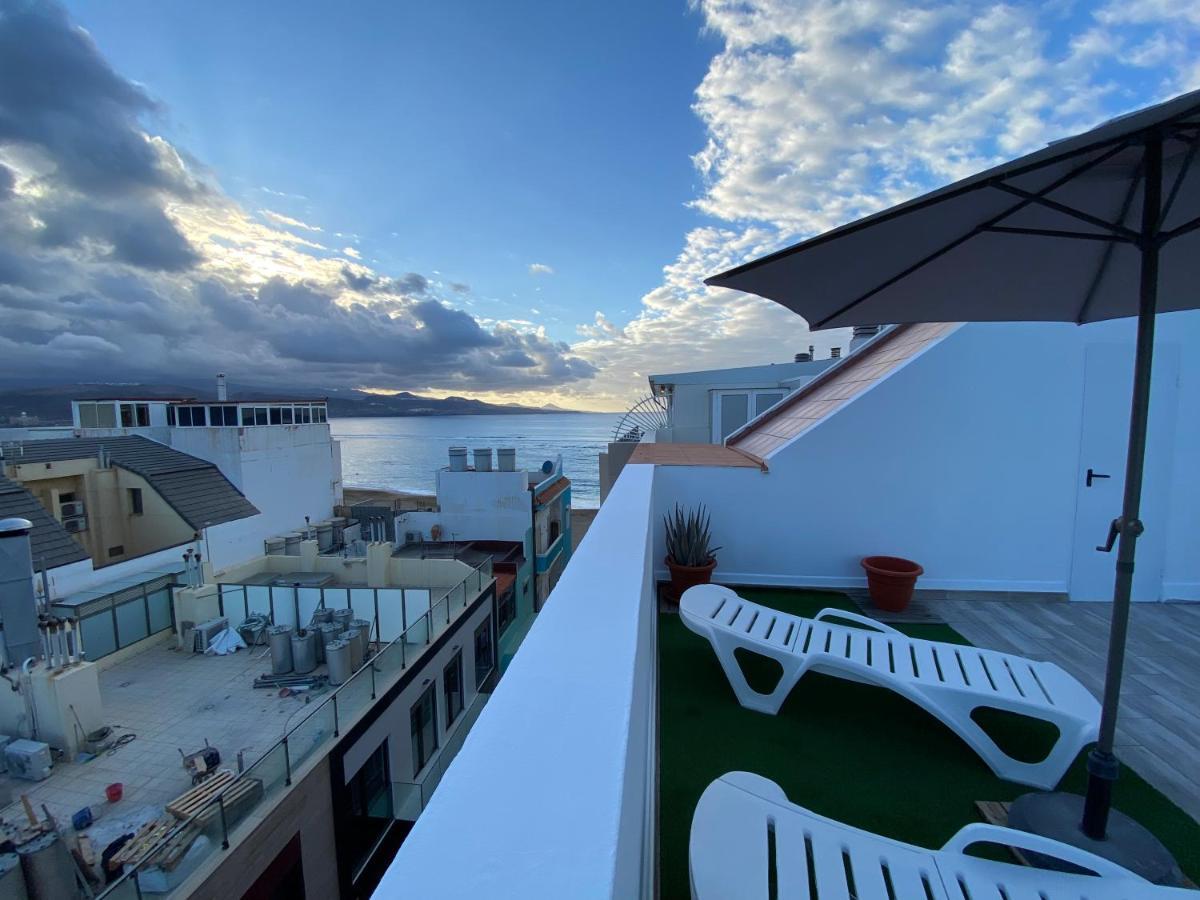 Holiday Home & Rooftop Lounge Las Palmas de Gran Canária Exterior foto