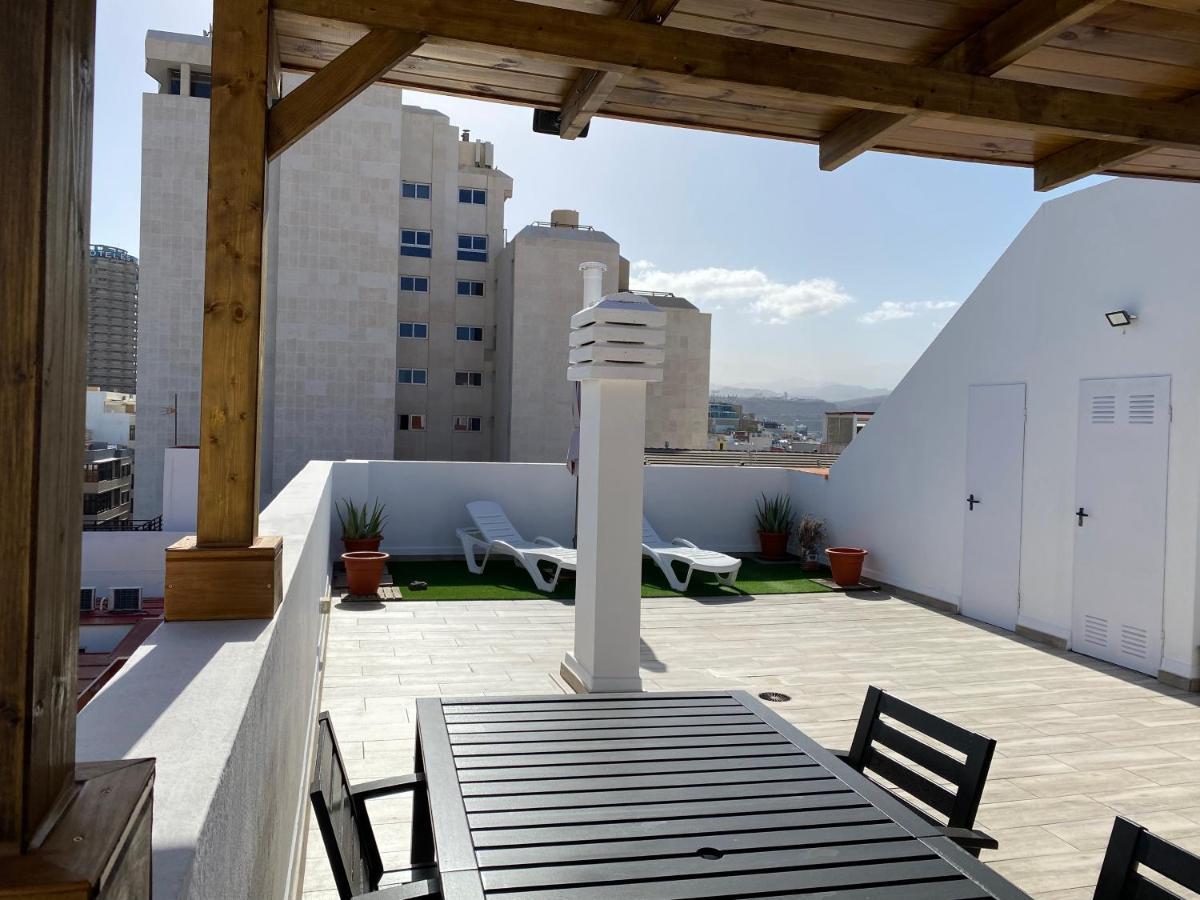 Holiday Home & Rooftop Lounge Las Palmas de Gran Canária Exterior foto