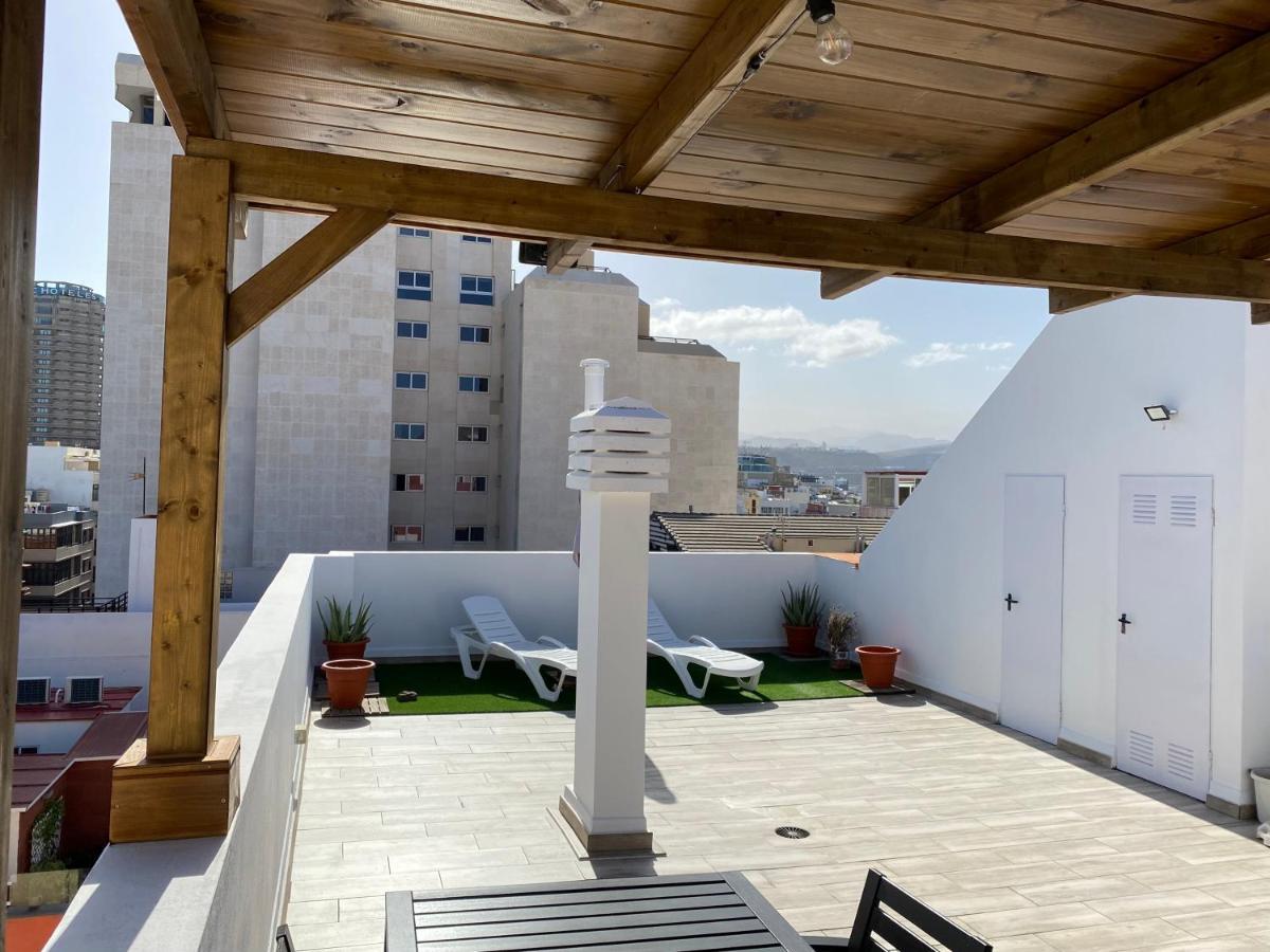 Holiday Home & Rooftop Lounge Las Palmas de Gran Canária Exterior foto